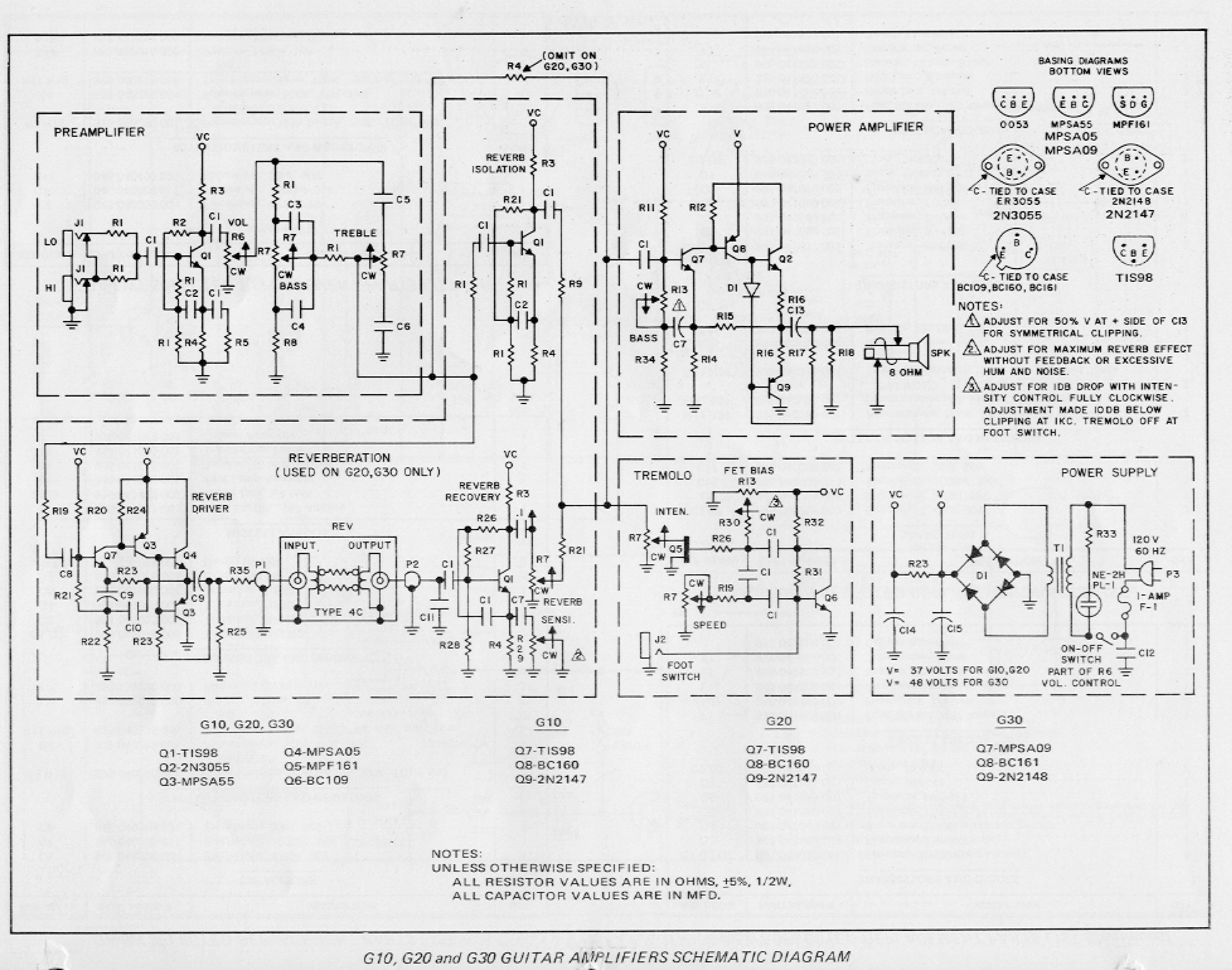 Gibson G10 | IRATION AUDIO ampeg svt wiring diagram 